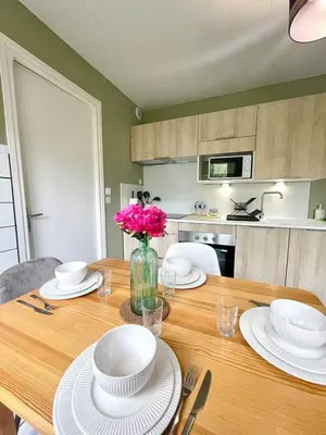Cuisine ou kitchenette dans l'établissement L épicentre Gare d Amiens