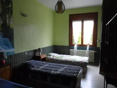 Un ou plusieurs lits dans un hébergement de l'établissement maison familiale ancien corps ferme baie de somme