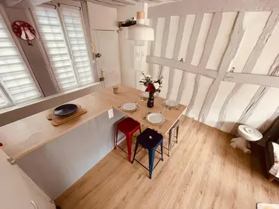 Plan de l'établissement Notre coin secret - Jolie duplex au fil du Robec - 386