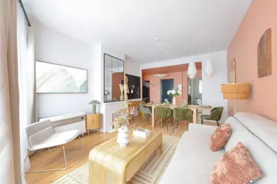 Coin salon dans l'établissement Casa