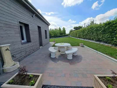Jardin de l'établissement Gîte Ô Bo Bois