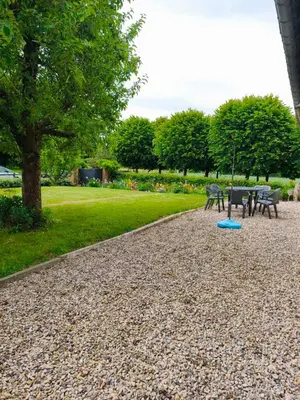 Jardin de l'établissement Chez Claudia