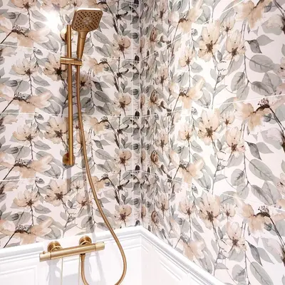 Salle de bains dans l'établissement Gîte Les Jacquemarts Normands
