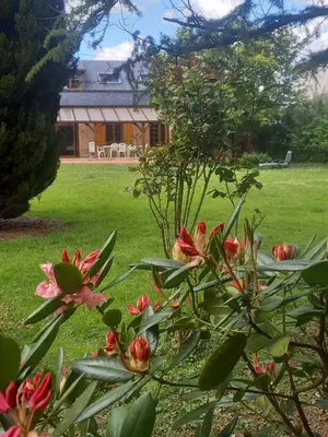 Jardin de l'établissement Clos Le Canoel