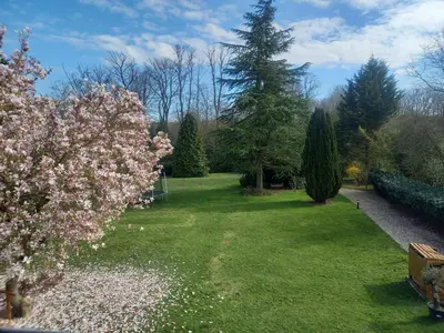 Jardin de l'établissement Clos Le Canoel