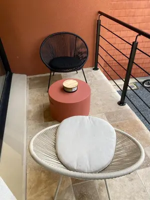 Coin salon dans l'établissement Petit havre de paix