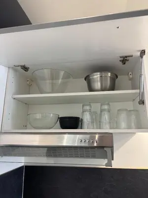 Cuisine ou kitchenette dans l'établissement Charming Plant Studio
