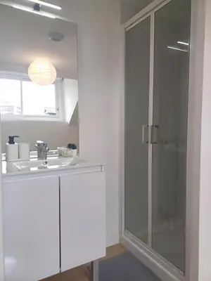 Salle de bains dans l'établissement Le Clos Carnot 7 - Proche Commodités