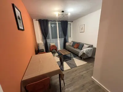 Coin salon dans l'établissement dunes dorees - chambre privee