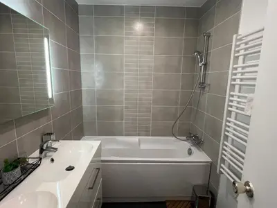 Salle de bains dans l'établissement Maison Serenity Domont Retreat