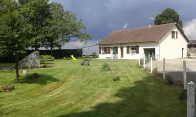 Jardin de l'établissement Gîte de la belle attente