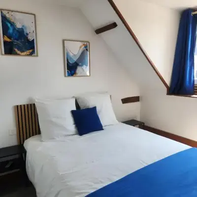 chambre bleue