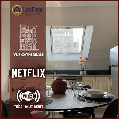Plan de l'établissement Vue Cathedrale, Elegance & Lumière à Amiens