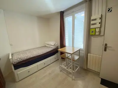 Un ou plusieurs lits dans un hébergement de l'établissement Tiny Nest 42