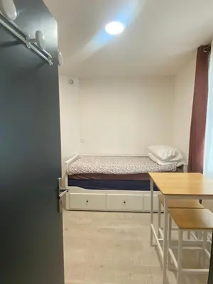 Un ou plusieurs lits dans un hébergement de l'établissement Tiny Nest 42
