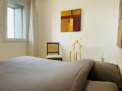 Un ou plusieurs lits dans un hébergement de l'établissement Terrasse & Confort à Rouen - 396