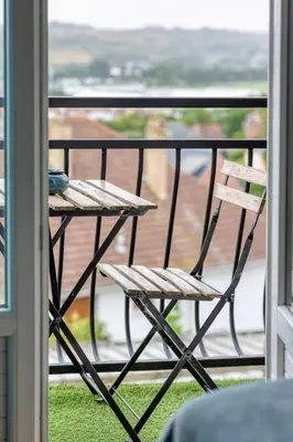 Plan de l'établissement Le Léon 12 Joli studio avec balcon situé à Dieppe