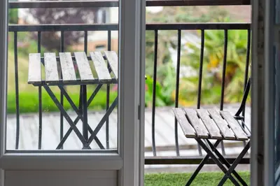 Plan de l'établissement Le Léon 13 Joli studio avec balcon situé à Dieppe