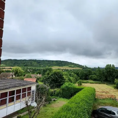 Paysage naturel près de the country house