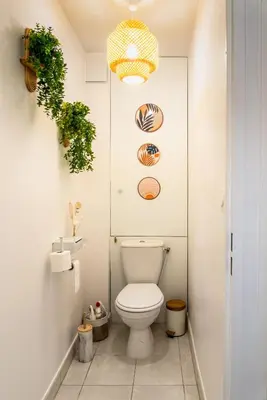 Salle de bains dans l'établissement Studio des mers