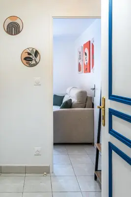 Coin salon dans l'établissement Studio des mers