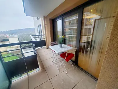 Balcon ou terrasse dans l'établissement Le Petit Versailles