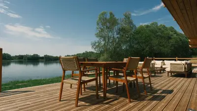 Vue sur la rivière ou le fleuve situé(e) à proximité de la villa