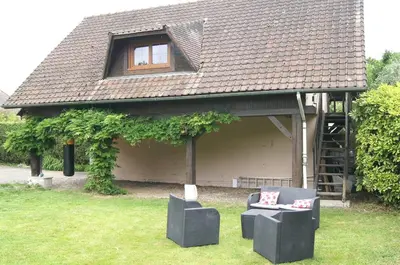 Jardin de l'établissement Logement entier indépendant avec espace extérieur