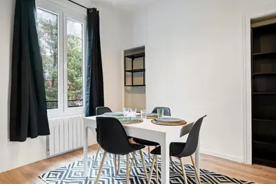 Coin salon dans l'établissement Appartement La Rive Rouen proche centre historique