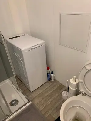 Salle de bains dans l'établissement Studio 2 A3M Locations