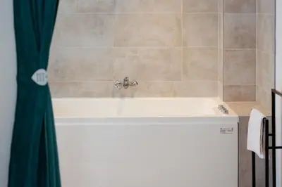 Salle de bains dans l'établissement Authentique 3 nid urbain au charme envoûtant en plein coeur de Rouen