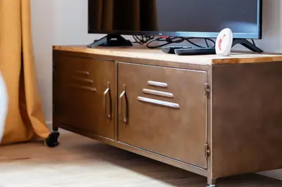 Télévision ou salle de divertissement dans l'établissement Eveil 4 le refuge lumière sous les toits de Rouen