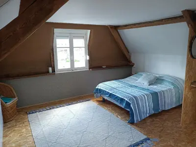 Un ou plusieurs lits dans un hébergement de l'établissement Maison De Vacances
