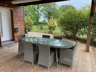 Jardin de l'établissement GITE DU Bosc Allard