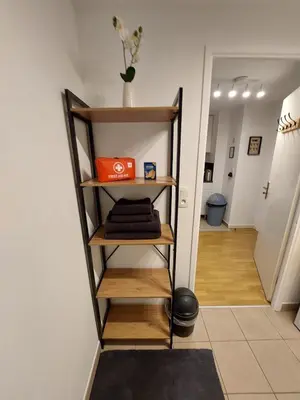 Un ou plusieurs lits dans un hébergement de l'établissement Cosy Home 4 - Spacieux studio avec parking - 30 min Paris
