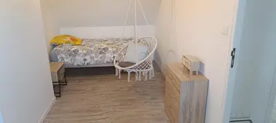 Un ou plusieurs lits dans un hébergement de l'établissement Chez MaLouNa - 15 min de la Baie de Somme