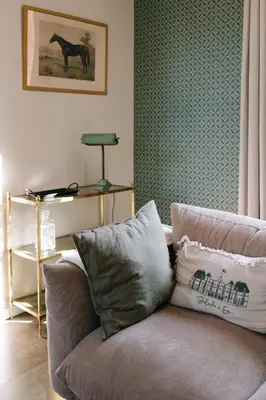Coin salon dans l'établissement Maison Eudoise, piscine et spa