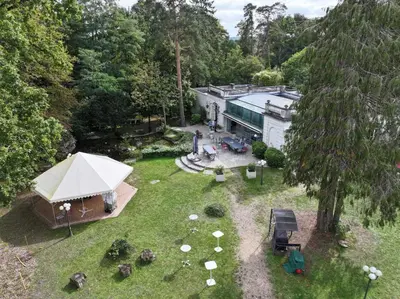 Jardin de l'établissement Le Moulin d'Andé