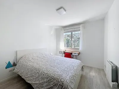 Un ou plusieurs lits dans un hébergement de l'établissement Apt 5p standing - Paris Cergy pontoise