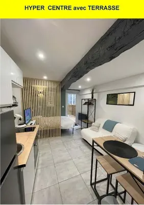 Plan de l'établissement Le Studio Terrasse - Le calme en plein cœur du centre-ville