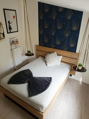 Un ou plusieurs lits dans un hébergement de l'établissement Elohan House