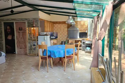 Cuisine ou kitchenette dans l'établissement Beautiful loft for 4 with large terrace