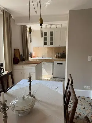 Cuisine ou kitchenette dans l'établissement Appartement 1er étage dans maison de maître