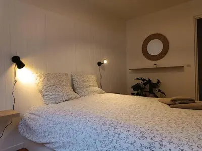 Un ou plusieurs lits dans un hébergement de l'établissement Hypercenter apartment