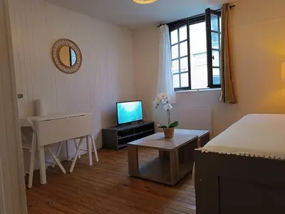 Télévision ou salle de divertissement dans l'établissement Hypercenter apartment