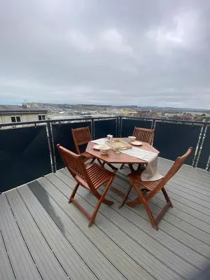 Balcon ou terrasse dans l'établissement L air marin