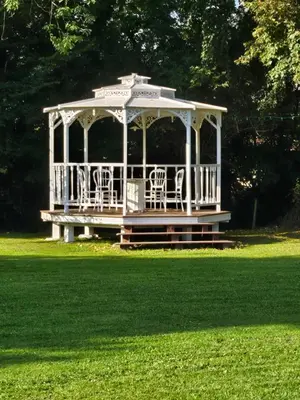 Jardin de l'établissement Le clos des oiseaux