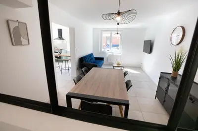 Plan de l'établissement Appartement de charme avec extérieur