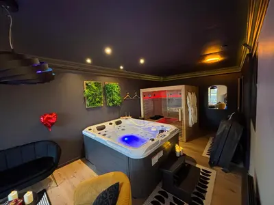 Plan de l'établissement Suite Tentation Spa privatif & ambiance romantique