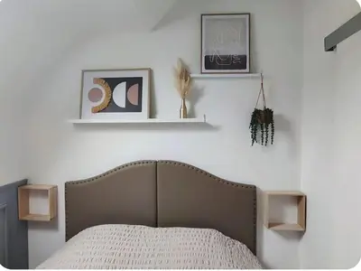 Un ou plusieurs lits dans un hébergement de l'établissement Appartement centre ville Amiens